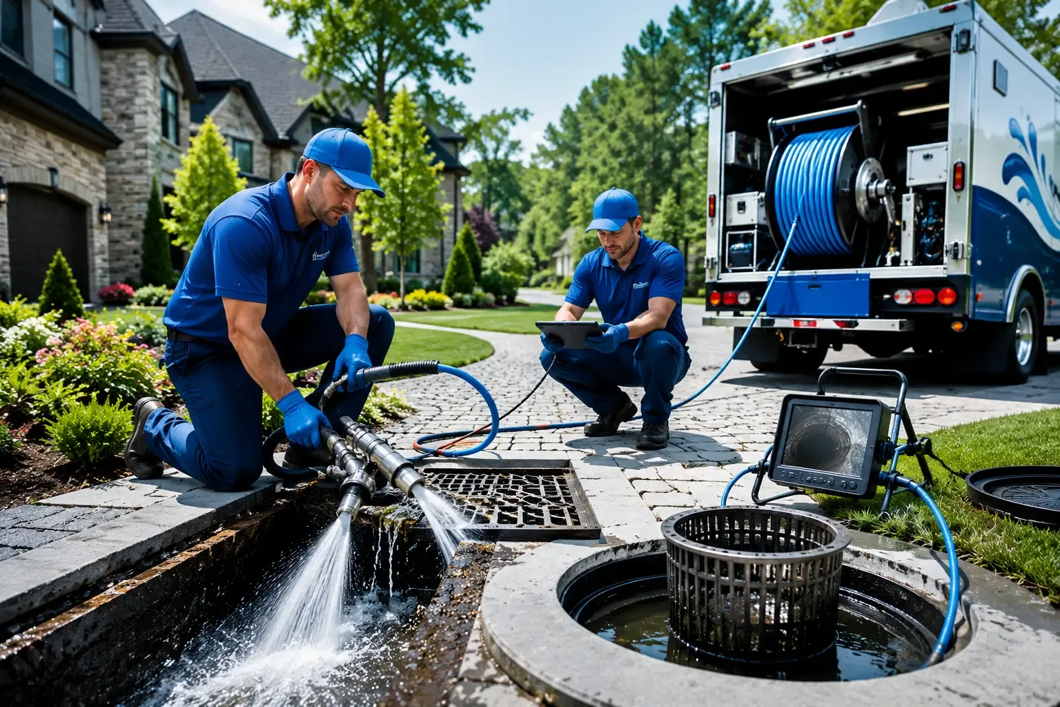 Local outdoor drain cleaning professionals in Lopez, PA
